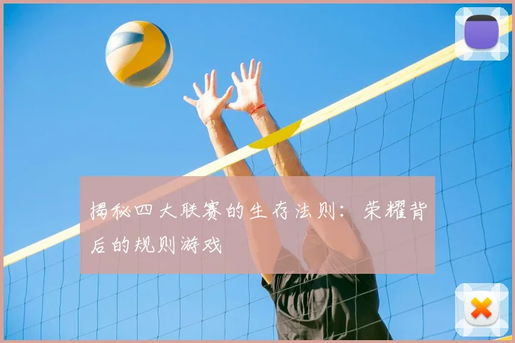 揭秘四大联赛的生存法则:荣耀背后的规则游戏